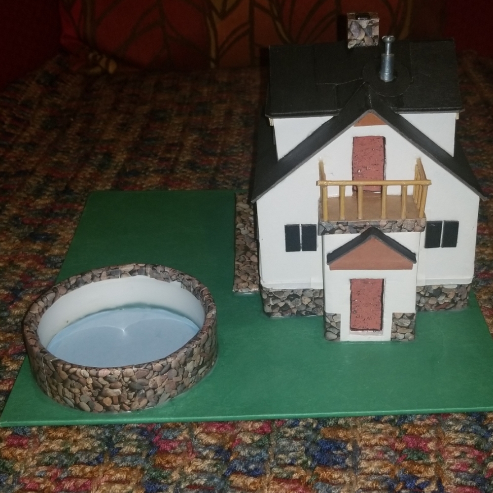 Handmade Miniature House - Picture 3 of 8